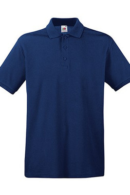 Fruit of the Loom 63-218-0 - Luxe Katoenen Polo met Drie Knopen