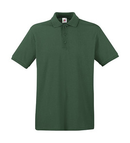 Fruit of the Loom 63-218-0 - Hochwertiges Baumwoll-Polo mit Knopfleiste