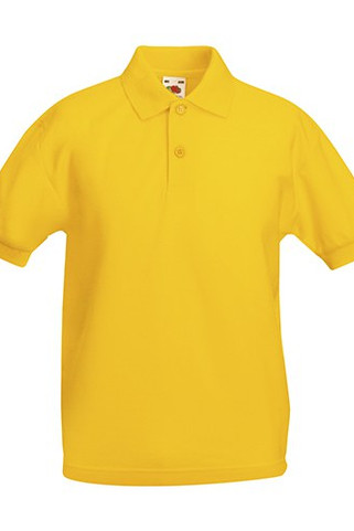 Fruit of the Loom 63-417-0 - Kids Polo 65:35