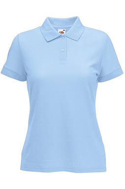 Fruit of the Loom 63-212-0 - Ladies Polo Blended Fabric