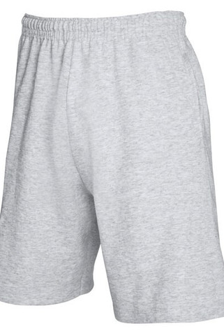 Fruit of the Loom 64-036-0 - Pantaloni scurți din fleece cu talie elastică Comfort Fit