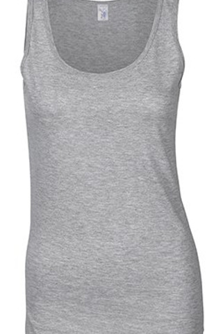 Gildan 64200L - Premium Softstyle® Cotton Tank Top with Wide Straps