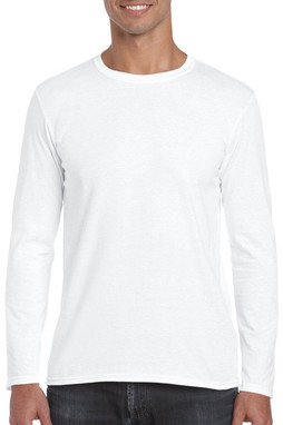 Gildan 64400 - T-shirt uomo maniche lunghe Softstyle®