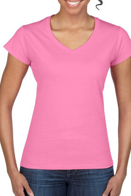 Gildan 64V00L - Softstyle® V-Ausschnitt T-Shirt Damen
