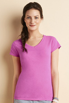 Gildan 64V00L - Ladies Softstyle® V-Neck T-Shirt