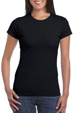 Gildan 64000L - Womens Premium RingSpun Cotton Short Sleeve Tee