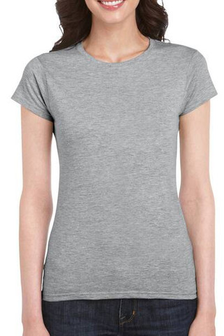 Gildan 64000L - T-shirt da donna a maniche corte RingSpun