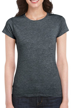 Gildan 64000L - Womens Premium RingSpun Cotton Short Sleeve Tee