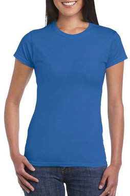 Gildan 64000L - Womens Premium RingSpun Cotton Short Sleeve Tee