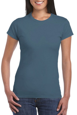 Gildan 64000L - RingSpun kortærmet t-shirt til kvinder