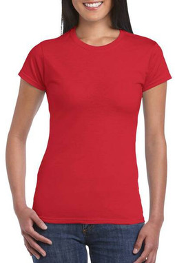 Gildan 64000L - Womens Premium RingSpun Cotton Short Sleeve Tee