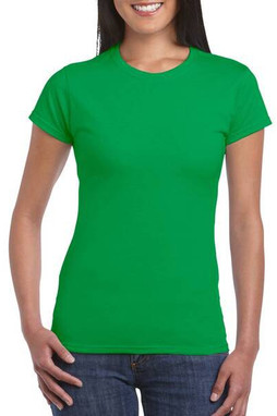 Gildan 64000L - Womens Premium RingSpun Cotton Short Sleeve Tee