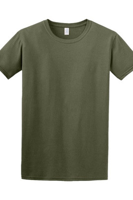 Gildan 64000 - Mænds ring-spundet 100% bomuldst-shirt