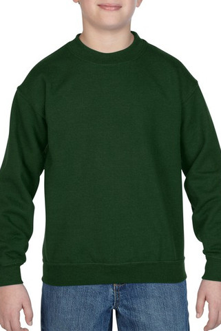 Gildan 18000B - Premium Blend Youth Crew Neck Sweatshirt