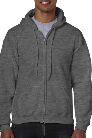 Gildan 18600 - Kapuzensweatshirt mit Reißverschluss Herren