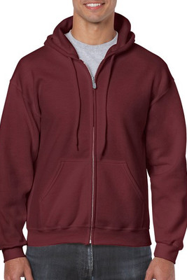 Gildan 18600 - Premium Heavyweight Full Zip Hooded Sweatshirt