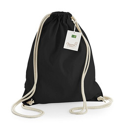 Westford mill W810 - Eco-Friendly Organic Cotton Gym Drawstring Bag