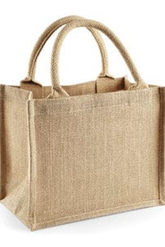 Westford Mill W412 - Jute Mini Gift Bag