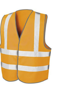 Result R201X - High Visibility Safety Vest with Reflective Stripes