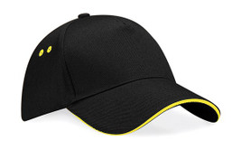 Beechfield B15c - Cappellino Ultimate 5 panel - visiera "sandwich"