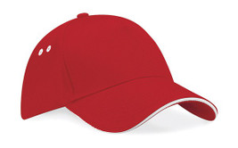 Beechfield B15c - Cappellino Ultimate 5 panel - visiera "sandwich"