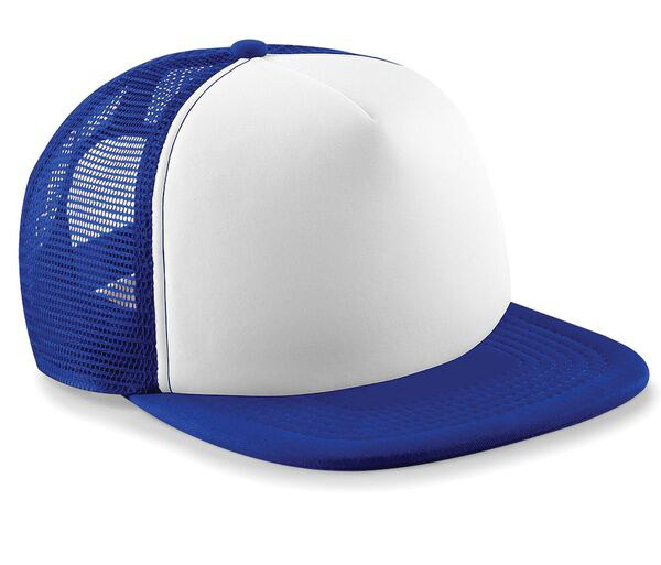 Beechfield B645b - Youth Retro Snapback Trucker Cap with Mesh Panels