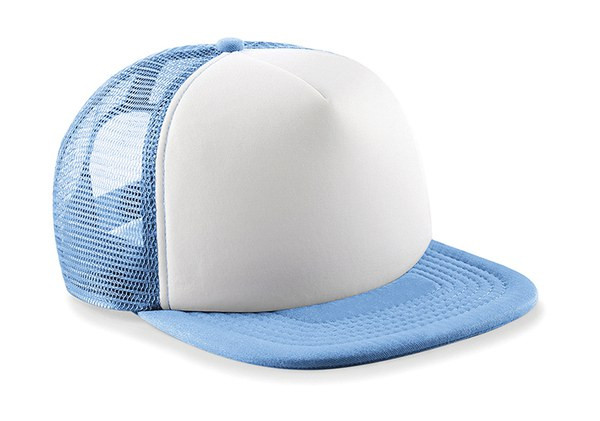 Beechfield B645b - Youth Retro Snapback Trucker Cap with Mesh Panels