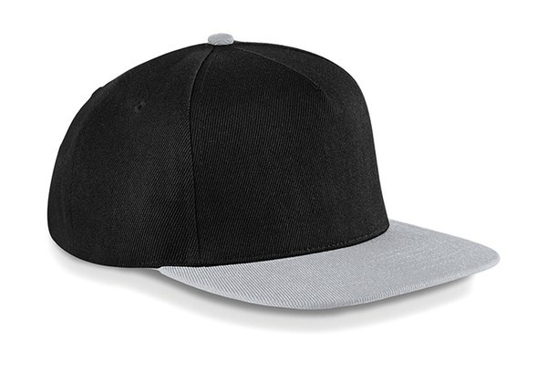 Beechfield B660 - Retro Style Flat Peak Snapback Cap