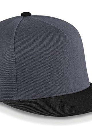 Beechfield B660 - Retro Style Flat Peak Snapback Cap