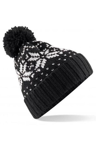 Beechfield B456 - Fair Isle Snowstar Beanie