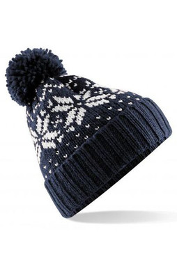 Beechfield B456 - Σκουφάκι Fair Isle Snowstar