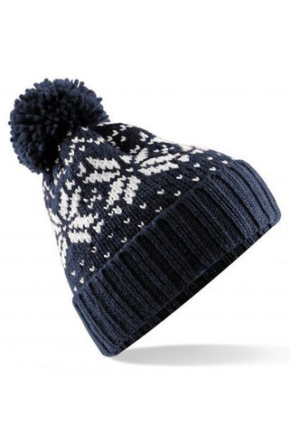 Beechfield B456 - Fair Isle Snowstar Beanie