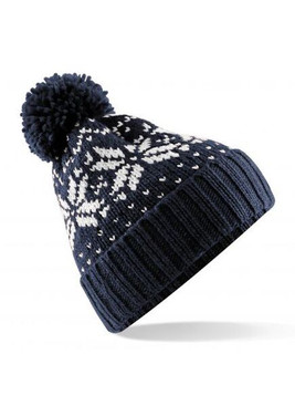 Beechfield B456 - Fair Isle Snowstar Beanie