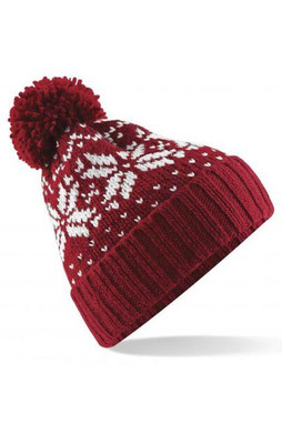 Beechfield B456 - Fair Isle Snowstar Beanie
