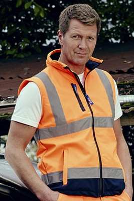 Yoko HV006 - Hi-Vis Softshell Bodywarmer