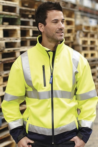 Yoko HVK09 - Hi-Vis Softshell Jacket