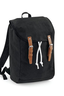 Quadra QD615 - Vintage Style Laptop Rucksack with Padded Compartments