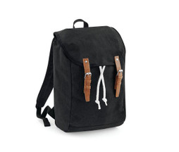 Quadra QD615 - Vintage Style Laptop Rucksack with Padded Compartments