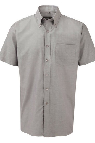 Russell Collection R-933M-0 - Klassisches Herrenhemd mit Knopfleiste