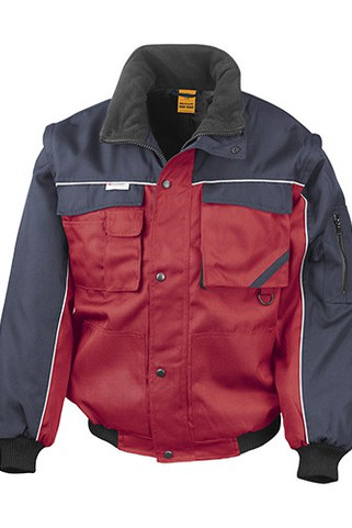 Result Work-Guard R71 - Arbeitskleidung Jacke mit abnehmbaren Ärmeln