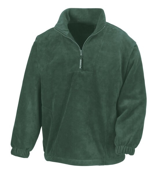 Result R033X - Miesten Lämmin Fleece Vetoketjupaita