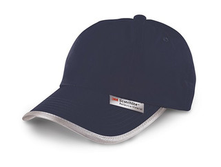 Result Headwear RC35 - Odblaskowa Czapka z Kontrastowym Wykończeniem 3M