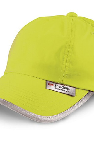 Result Caps RC035X - High Visibility Reflective Safety Cap with 3M Trim