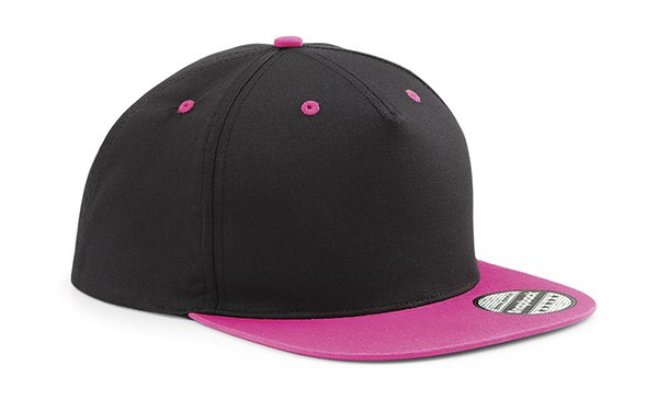 Beechfield B610C - Beechfield Retro Contrast 5 Panel Snapback Cap