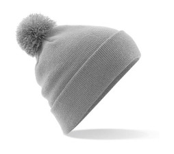 Beechfield B426 - Soft-Touch Double Layer Pom Pom Beanie