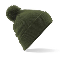 Beechfield B426 - Soft-Touch Double Layer Pom Pom Beanie
