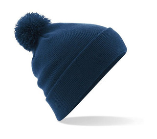 Beechfield B426 - Soft-Touch Double Layer Pom Pom Beanie