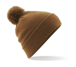 Beechfield B426 - Soft-Touch Double Layer Pom Pom Beanie