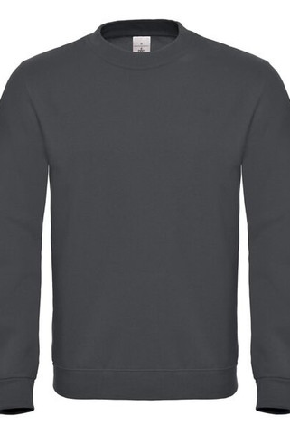 B&C Collection BA404 - Modern Crew Neck Sweatshirt with Ribbed Details