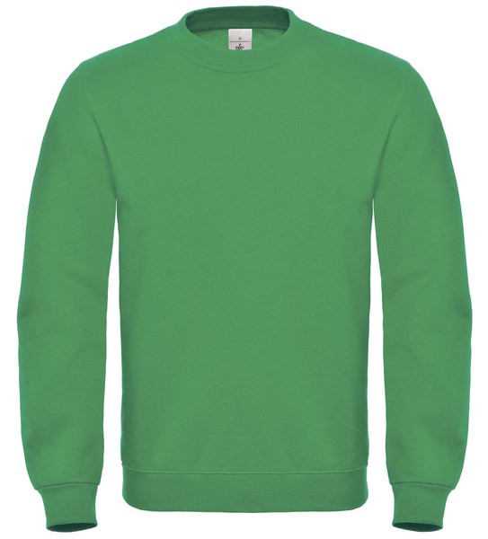 B&C Collection BA404 - Modern Crew Neck Sweatshirt with Ribbed Details